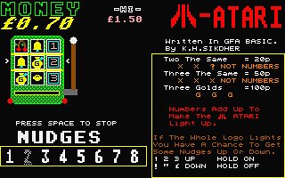 Fruity atari screenshot